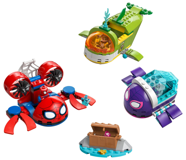 LEGO Marvel 11207 Spidey: podwodne pojazdy dla dzieci - 1473402 - zdjęcie 3
